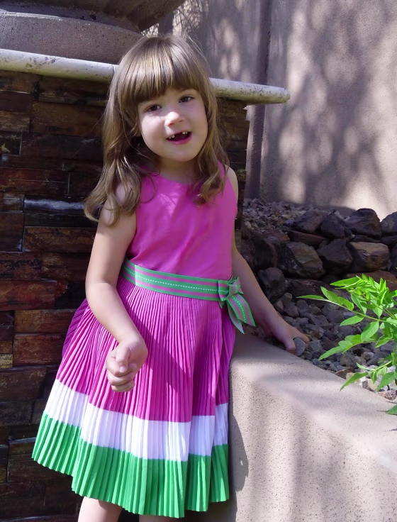 Katie Murphy received a cord blood transplant in January 2010 to treat her hypotonia. 